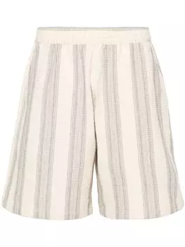 Carhartt WIP шорты Dodson в полоску, нейтральный цвет