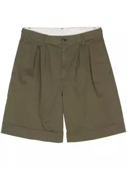Carhartt WIP шорты Lenexa со складками, зеленый