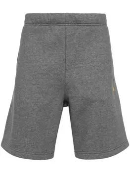 Carhartt WIP шорты с эластичным поясом и вышитым логотипом, серый