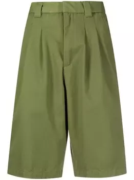 Carhartt WIP шорты с нашивкой-логотипом, зеленый