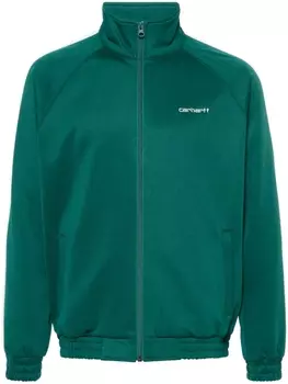 Carhartt WIP спортивная куртка Benchill с вышитым логотипом, зеленый