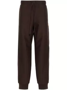 Carhartt WIP спортивные брюки American Script, коричневый