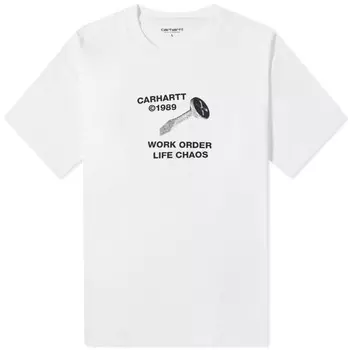 Carhartt WIP Странный винтовой тройник, белый