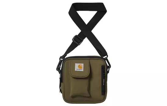 Carhartt WIP Сумка на плечо из переработанного полиэстера, сумка-трубы, унисекс, оливково-зеленый