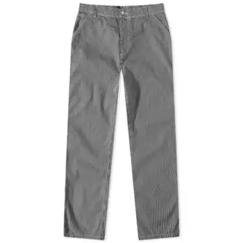Carhartt WIP Terrell Брюки до колена с полосками гикори