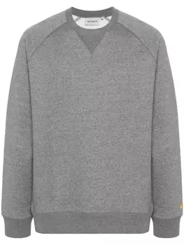 Carhartt WIP толстовка Chase с круглым вырезом, серый