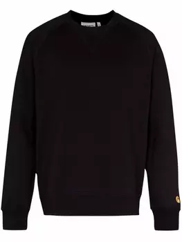 Carhartt WIP толстовка Chase с вышитым логотипом, черный