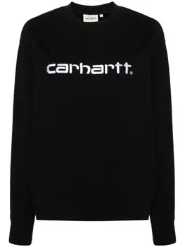 Carhartt WIP толстовка с вышитым логотипом, черный