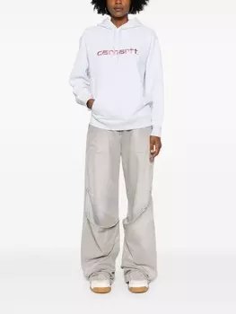 Carhartt WIP толстовка с вышитым логотипом, серый