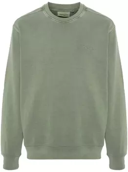 Carhartt WIP толстовка с вышитым логотипом, зеленый