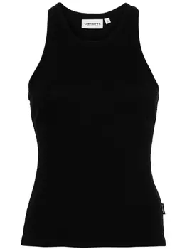 Carhartt WIP топ W' Porter из органического хлопка, черный