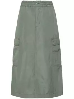 Carhartt WIP юбка миди W' Jet Cargo, зеленый