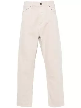 Carhartt WIP зауженные джинсы Newell средней посадки, нейтральный цвет