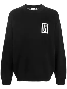 Carhartt WIP жаккардовый джемпер Built, черный