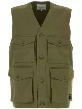 Carhartt WIP жилет единства, зеленый