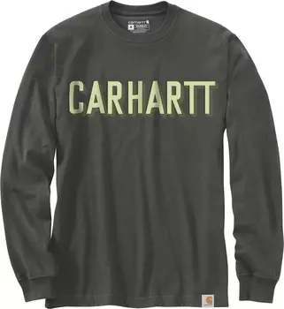 Рубашка с длинным рукавом Carhartt Workwear Logo, серый