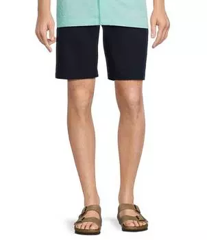 Caribbean Isle Breeze Flat Front Performance Stretch 9 Шорты по внутреннему шву, синий