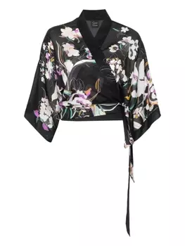 Carine Gilson блузка Cachecoeur, черный