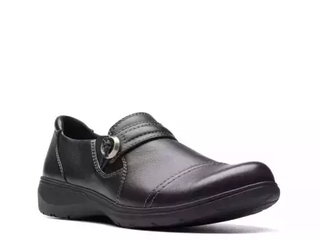 Carleigh Pearl Слипоны Clarks, Black