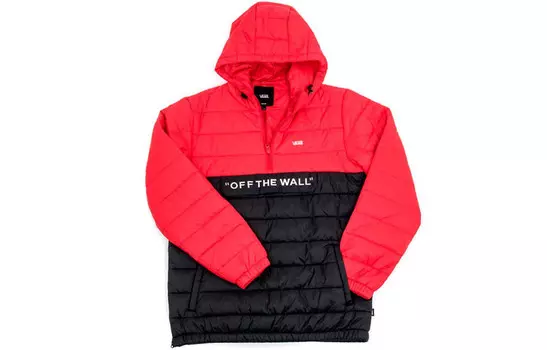 Carlon Anorak Puffer Racing стеганая куртка унисекс красный Vans, красный