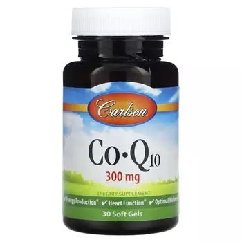 Carlson Co-Q10 300 мг 30 мягких таблеток