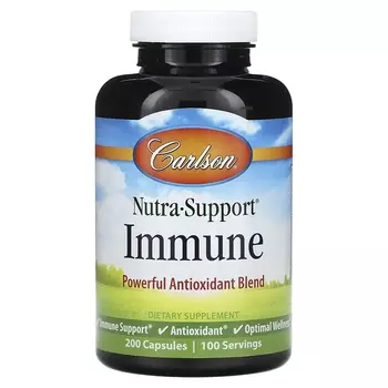Carlson Nutra-Support Immune 200 капсул