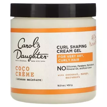 Carol's Daughter Coco Creme Intense Moisture Cream Gel для формирования локонов, 16 унций (452 г)