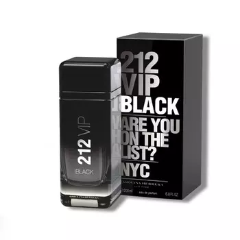 Carolina Herrera Men'S 212 Vip Black парфюмированная вода 200 мл спрей