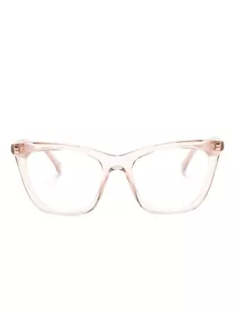Carolina Herrera очки Her 0228 в оправе 'кошачий глаз', розовый