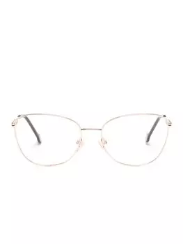 Carolina Herrera очки в круглой оправе, золотой