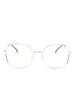 Carolina Herrera очки в массивной оправе, золотистый