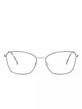 Carolina Herrera очки в оправе 'кошачий глаз', золотой