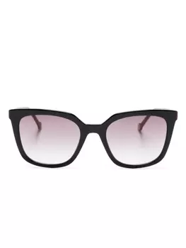 Carolina Herrera солнцезащитные очки в квадратной оправе, черный