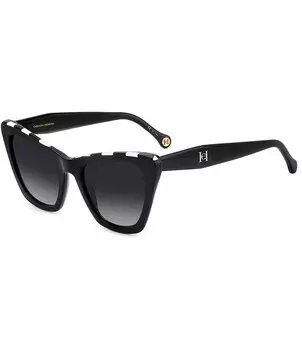 Carolina Herrera Женские солнцезащитные очки-бабочки Her0129S, черный