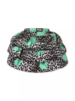 Caroline Bosmans юбка с принтом, коричневый