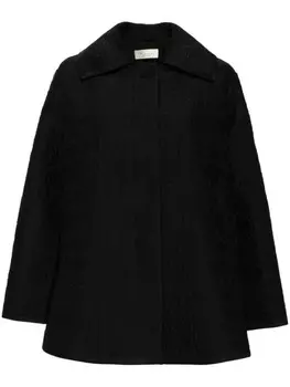 CAROLINE HU куртка с вышивкой, черный