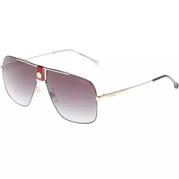 Carrera 1018/S Aviator мужские золотые оправы серый градиент 63-11-145 солнцезащитные очки