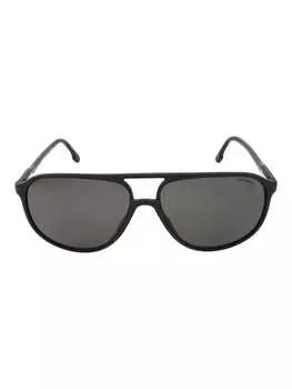 Carrera 257/S Мужские поляризованные матово-черные солнцезащитные очки серого цвета 60-15-140