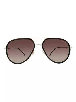 Carrera 295/S HA Pilot Unisex Gold Frame Brown Gradient 58-16-150 Солнцезащитные очки