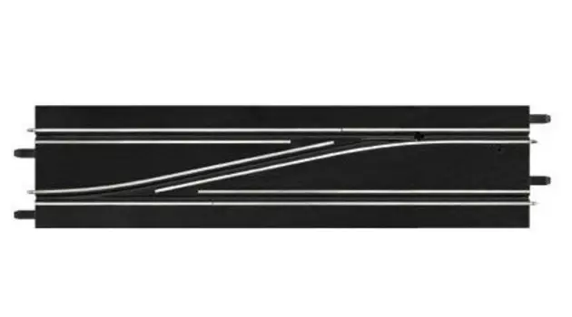 Carrera Digital 143, переключатель вправо, секция смены полосы движения