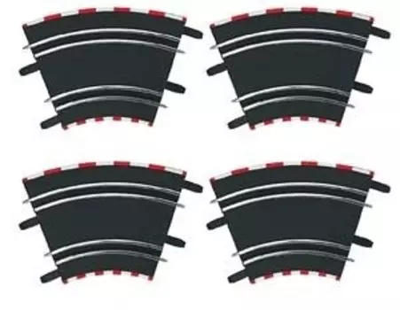 Carrera, High Banked Curve 145, арки с лентами, 4 шт.