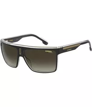 Carrera Мужские прямоугольные солнцезащитные очки CA22N 63 мм, черный