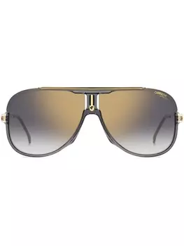 Carrera солнцезащитные очки-маска, серый