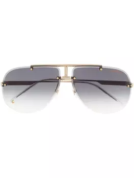 Carrera солнцезащитные очки-пилоты, золотой