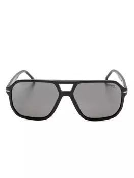 Carrera солнцезащитные очки с тисненым логотипом, черный