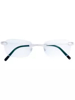 Cartier Eyewear очки 'C Dcor', металлик