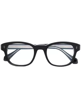 Cartier Eyewear очки C Dcor в круглой оправе, черный
