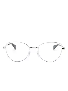 Cartier Eyewear очки CT0490O в оправе 'бабочка', серебристый