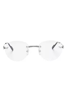 Cartier Eyewear очки CT0514O, серебряный