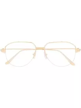 Cartier Eyewear очки-пилоты, золотой